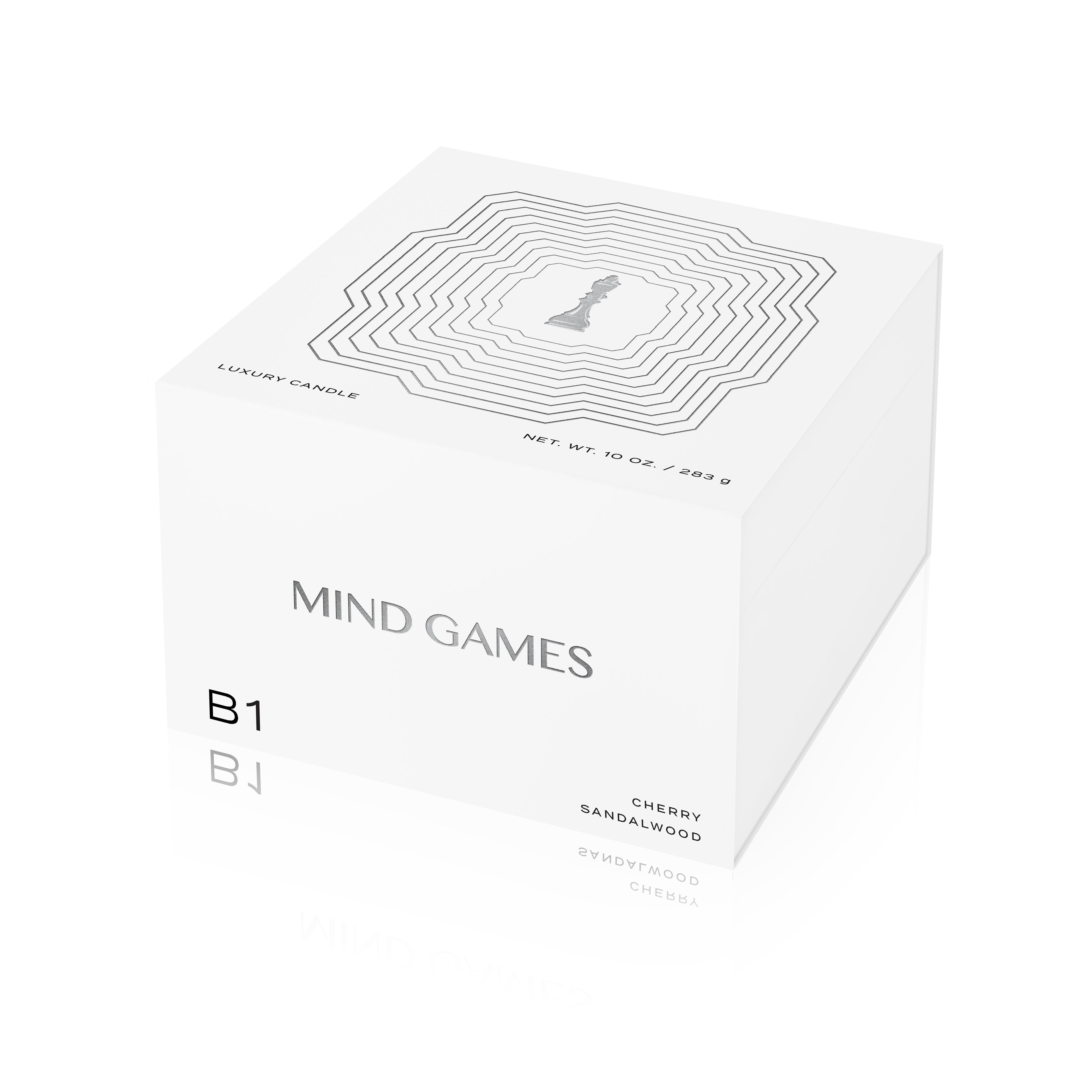 B1 Cherry Sandalwood 10 oz Luxury Candle