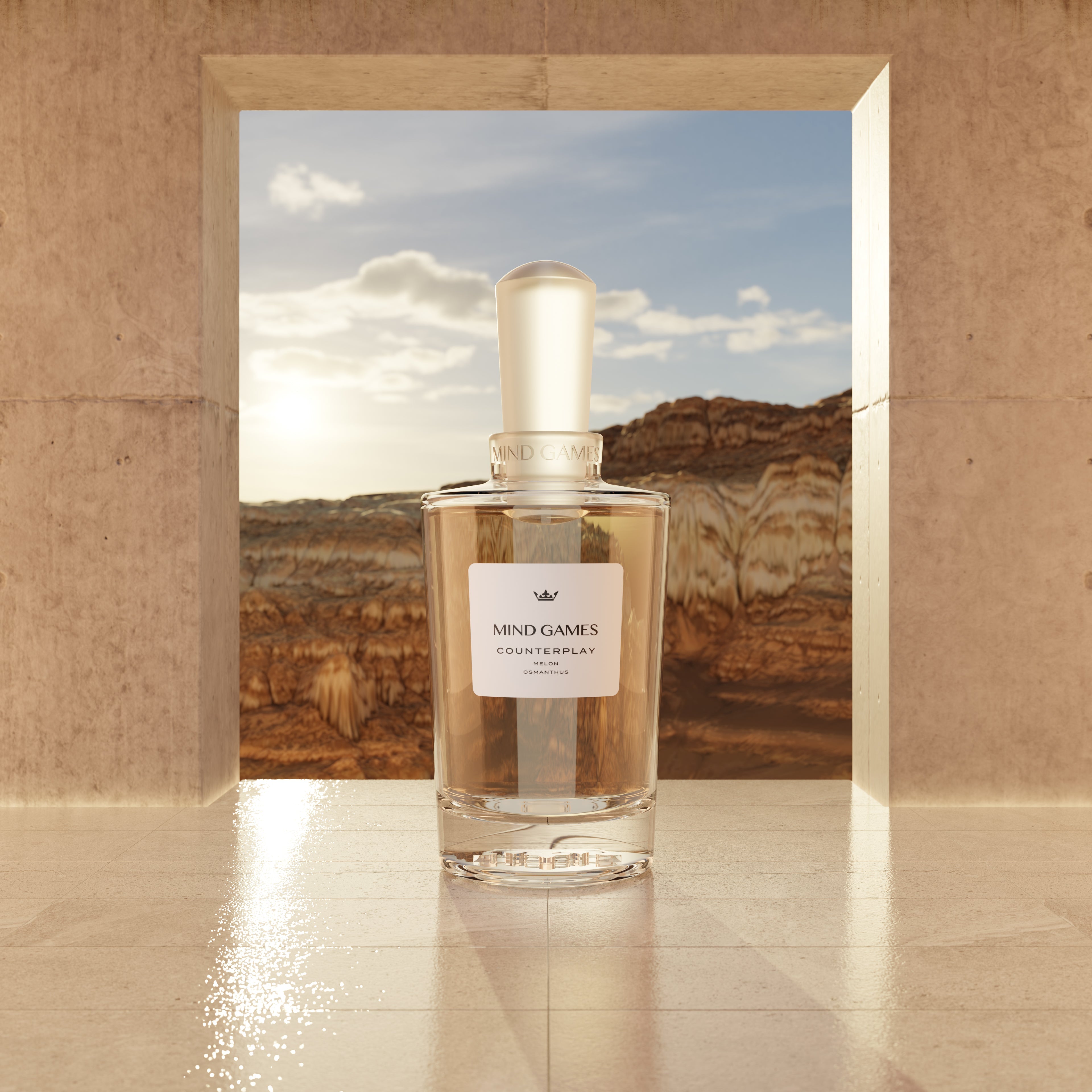 Counterplay Crystal Decanter Set