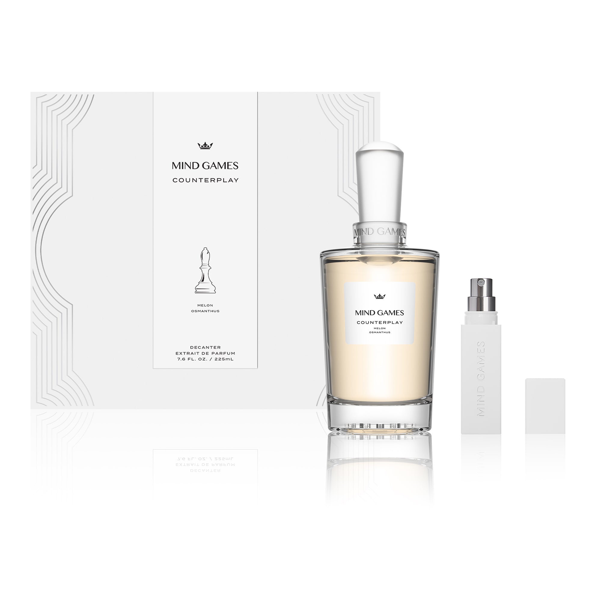 Counterplay Crystal Decanter Set