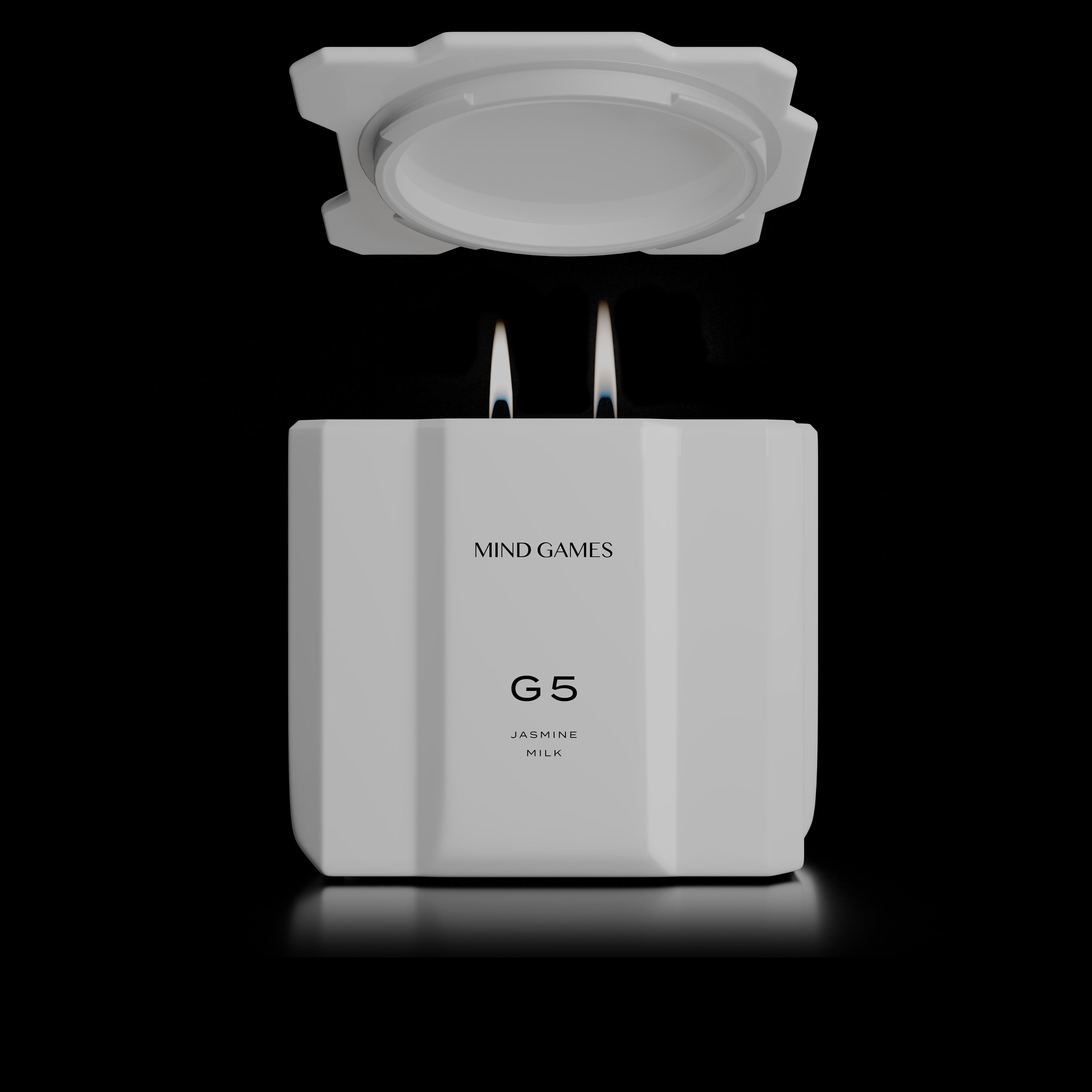 G5 Jasmine Milk 10 oz Luxury Candle