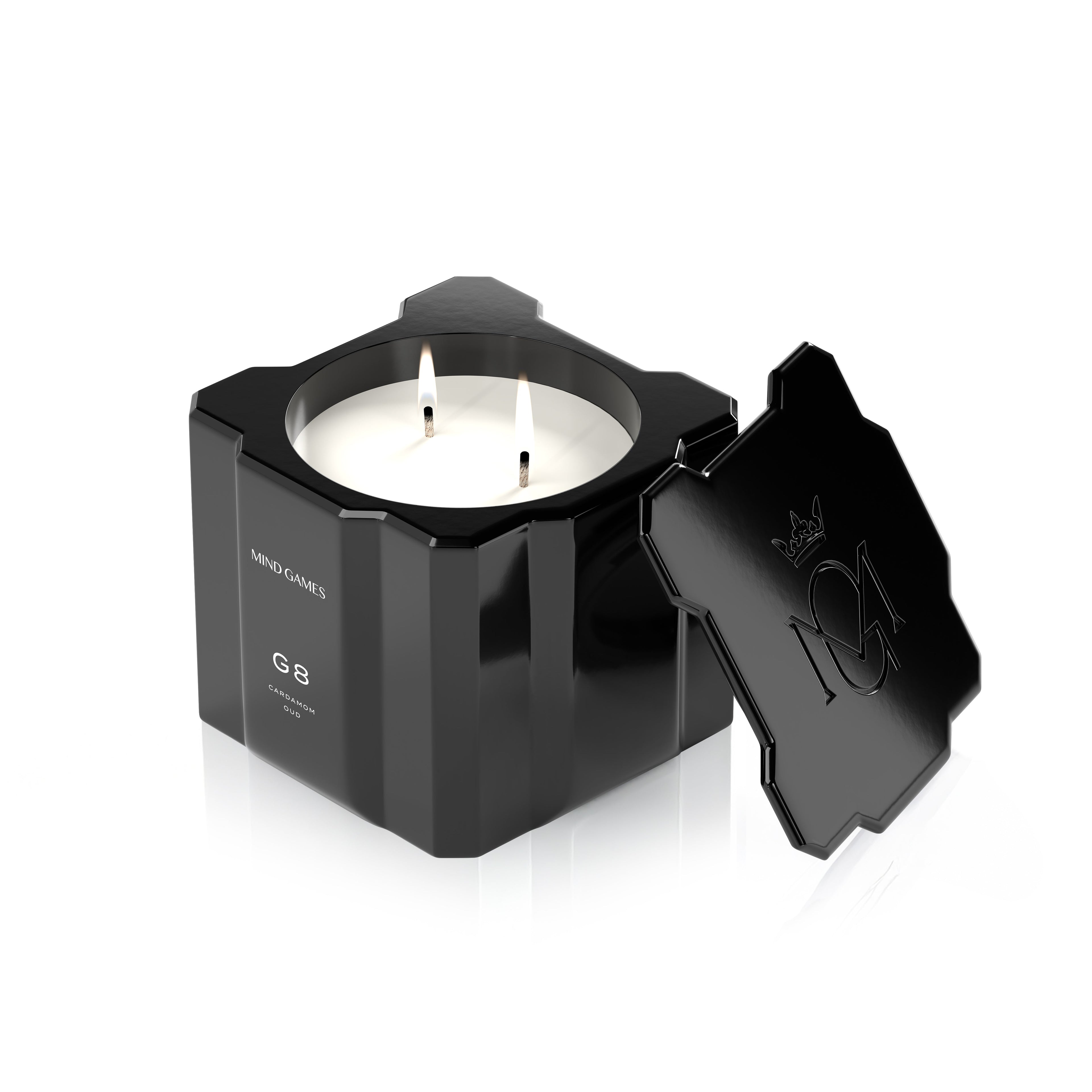 G8 Cardamom Oud 10 oz Luxury Candle